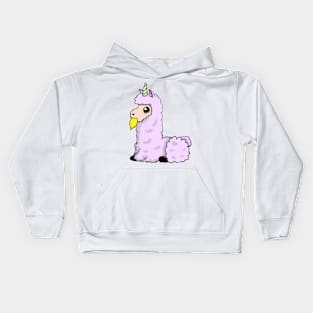 Alpacaa Nomming a Lemon! Kids Hoodie